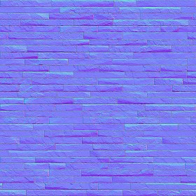 Textures   -   ARCHITECTURE   -   STONES WALLS   -   Claddings stone   -   Interior  - Stone wall cladding PBR texture seamless 22083 - Normal