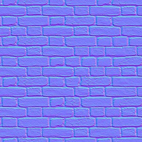 Textures   -   ARCHITECTURE   -   BRICKS   -   Dirty Bricks  - Dirty bricks texture seamless 00155 - Normal