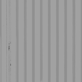 Textures   -   MATERIALS   -   METALS   -   Corrugated  - Painted corrugated metal texture seamless 09930 - Displacement