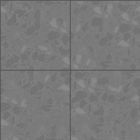 Textures   -   ARCHITECTURE   -   TILES INTERIOR   -   Terrazzo  - terrazzo floor tile PBR texture seamless 21496 - Displacement