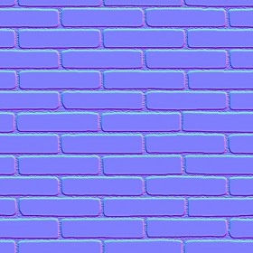 Textures   -   ARCHITECTURE   -   BRICKS   -   Colored Bricks   -   Smooth  - Texture colored bricks smooth seamles 00064 - Normal