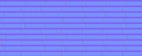 Textures   -   ARCHITECTURE   -   WALLS TILE OUTSIDE  - Wall cladding bricks PBR texture seamless 21540 - Normal