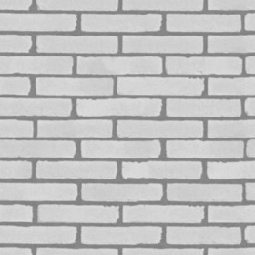 Textures   -   ARCHITECTURE   -   BRICKS   -   White Bricks  - White bricks texture seamles 00502 - Displacement