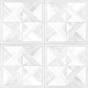 Textures   -   ARCHITECTURE   -   WOOD FLOORS   -   Geometric pattern  - Parquet geometric pattern texture seamless 04851 - Ambient occlusion