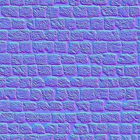 Textures   -   ARCHITECTURE   -   STONES WALLS   -   Stone blocks  - Ancient stone wall of Turkey texture seamless 21402 - Normal