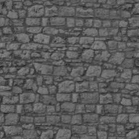Textures   -   ARCHITECTURE   -   STONES WALLS   -   Stone walls  - Old wall stone texture seamless 08520 - Displacement