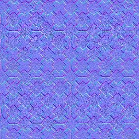 Textures   -   ARCHITECTURE   -   PAVING OUTDOOR   -   Pavers stone   -   Blocks mixed  - Pavers stone PBR texture seamless 21867 - Normal