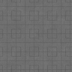 Textures   -   ARCHITECTURE   -   PAVING OUTDOOR   -   Concrete   -   Blocks regular  - Paving outdoor concrete regular block texture seamless 05757 - Displacement