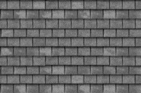 Textures   -   ARCHITECTURE   -   ROOFINGS   -   Slate roofs  - Slate roofing texture seamless 04027 - Displacement