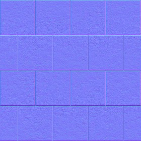 Textures   -   ARCHITECTURE   -   TILES INTERIOR   -   Terracotta tiles  - terracotta floor tile PBR texture seamless 21814 - Normal