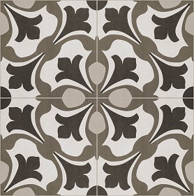 Textures   -   ARCHITECTURE   -   TILES INTERIOR   -   Cement - Encaustic   -  Cement - cementine tiles Pbr texture seamless 22127