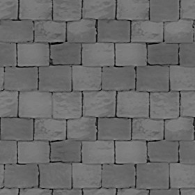 Textures   -   ARCHITECTURE   -   ROOFINGS   -   Slate roofs  - Slate roofing african multicolor texture seamless 04028 - Displacement