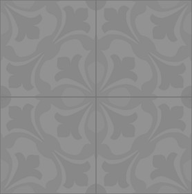 Textures   -   ARCHITECTURE   -   TILES INTERIOR   -   Cement - Encaustic   -   Cement  - cementine tiles Pbr texture seamless 22128 - Displacement