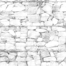 Textures   -   ARCHITECTURE   -   STONES WALLS   -   Stone blocks  - gabion retaining Stone wall pbr texture seamless 22385 - Ambient occlusion