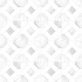 Textures   -   ARCHITECTURE   -   WOOD FLOORS   -   Geometric pattern  - Parquet geometric pattern texture seamless 04858 - Ambient occlusion