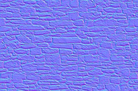 Textures   -   ARCHITECTURE   -   STONES WALLS   -   Stone walls  - Old wall stone texture seamless 08526 - Normal