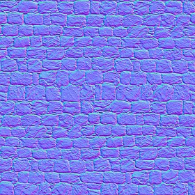 Textures   -   ARCHITECTURE   -   STONES WALLS   -   Stone blocks  - stone block wall pbr texture seamless 22401 - Normal