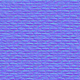Textures   -   ARCHITECTURE   -   BRICKS   -   Dirty Bricks  - Dirty bricks texture seamless 00156 - Normal