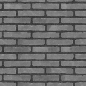 Textures   -   ARCHITECTURE   -   BRICKS   -   Facing Bricks   -   Smooth  - Facing smooth bricks texture seamless 00263 - Displacement