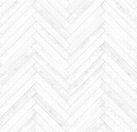 Textures   -   ARCHITECTURE   -   WOOD FLOORS   -   Parquet white  - Herringbone white wood flooring texture seamless 05459 - Ambient occlusion