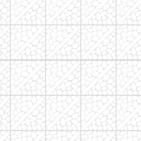 Textures   -   ARCHITECTURE   -   PAVING OUTDOOR   -   Pavers stone   -   Blocks mixed  - Pavers stone mixed size texture seamless 06101 - Ambient occlusion