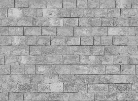 Textures   -   ARCHITECTURE   -   STONES WALLS   -   Stone blocks  - Wall stone with regular blocks texture seamless 08306 - Bump
