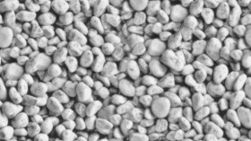 Textures   -   NATURE ELEMENTS   -   GRAVEL &amp; PEBBLES  - White pebbles texture seamless 20678 - Displacement