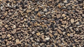 Textures   -   NATURE ELEMENTS   -  GRAVEL &amp; PEBBLES - Gravel pebbles for rails texture seamless 20791
