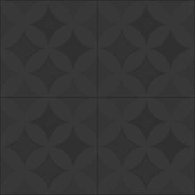 Textures   -   ARCHITECTURE   -   TILES INTERIOR   -   Cement - Encaustic   -   Cement  - cementine tiles Pbr texture seamless 22139 - Specular