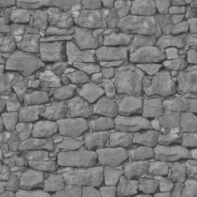 Textures   -   ARCHITECTURE   -   STONES WALLS   -   Stone walls  - Old wall stone texture seamless 08533 - Displacement