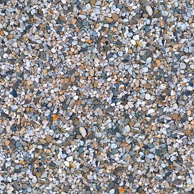Textures   -   NATURE ELEMENTS   -  GRAVEL &amp; PEBBLES - Mixed gravel texture seamless 21279