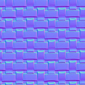 Textures   -   ARCHITECTURE   -   TILES INTERIOR   -   Mosaico   -   Mixed format  - Mosaic 3d ceramic wall tiles texture seamless 20983 - Normal