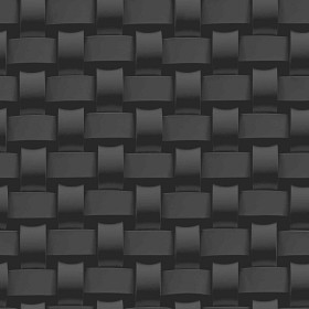 Textures   -   ARCHITECTURE   -   TILES INTERIOR   -   Mosaico   -   Mixed format  - Mosaic 3d ceramic wall tiles texture seamless 20983 - Specular