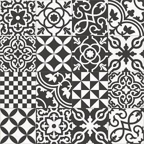 Textures  - cementine tiles Pbr texture seamless 22144