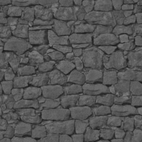 Textures   -   ARCHITECTURE   -   STONES WALLS   -   Stone walls  - Old wall stone texture seamless 08536 - Displacement