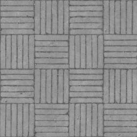 Textures   -   ARCHITECTURE   -   PAVING OUTDOOR   -   Concrete   -   Blocks regular  - Paving outdoor concrete regular block texture seamless 05773 - Displacement