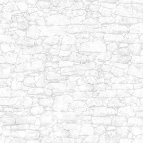 Textures   -   ARCHITECTURE   -   STONES WALLS   -   Stone walls  - Old wall stone texture seamless 08537 - Ambient occlusion