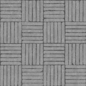 Textures   -   ARCHITECTURE   -   PAVING OUTDOOR   -   Concrete   -   Blocks regular  - Paving outdoor concrete regular block texture seamless 05774 - Displacement