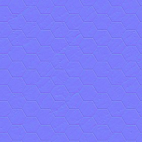 Textures   -   ARCHITECTURE   -   TILES INTERIOR   -   Hexagonal mixed  - Carrara marble hexagonal texture seamless 17108 - Normal