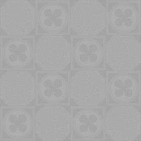Textures   -   ARCHITECTURE   -   TILES INTERIOR   -   Cement - Encaustic   -   Cement  - Cement concrete tile texture seamless 13330 - Displacement