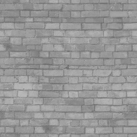 Textures   -   ARCHITECTURE   -   BRICKS   -   Damaged bricks  - Damaged bricks texture seamless 00116 - Displacement