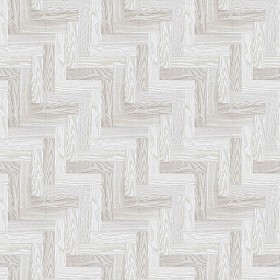 Textures   -   ARCHITECTURE   -   WOOD FLOORS   -  Parquet white - Herringbone white wood flooring texture seamless 05460