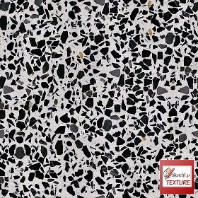 Textures   -   ARCHITECTURE   -   TILES INTERIOR   -  Terrazzo surfaces - Terrazzo surface PBR texture seamless 21521