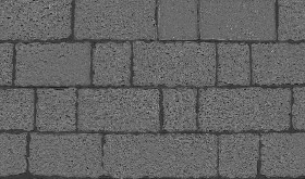 Textures   -   ARCHITECTURE   -   STONES WALLS   -   Stone blocks  - Wall stone with regular blocks texture seamless 08307 - Bump