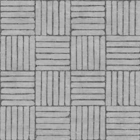 Textures   -   ARCHITECTURE   -   PAVING OUTDOOR   -   Concrete   -   Blocks regular  - Paving outdoor concrete regular block texture seamless 05775 - Displacement