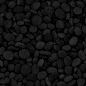 Textures   -   NATURE ELEMENTS   -   GRAVEL &amp; PEBBLES  - Pebbles PBR texture texture seamless 21824 - Specular