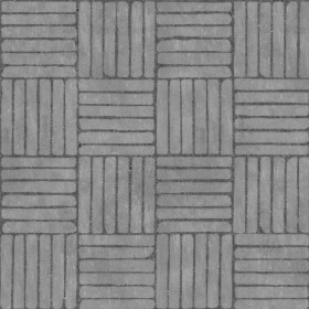 Textures   -   ARCHITECTURE   -   PAVING OUTDOOR   -   Concrete   -   Blocks regular  - Paving outdoor concrete regular block texture seamless 05778 - Displacement