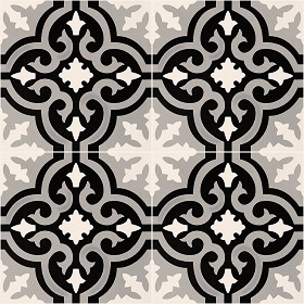 Textures  - cementine tiles Pbr texture seamless 22150