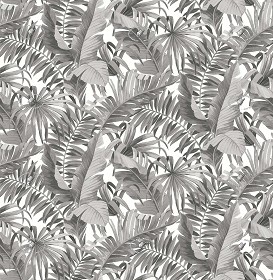 Textures   -   MATERIALS   -   WALLPAPER   -  various patterns - Vinyl wallpaper with palm leaves texture seamless 20928