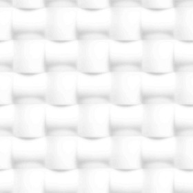 Textures   -   ARCHITECTURE   -   TILES INTERIOR   -   Mosaico   -   Mixed format  - White mosaic 3d wall tile texture seamless 21048 - Ambient occlusion